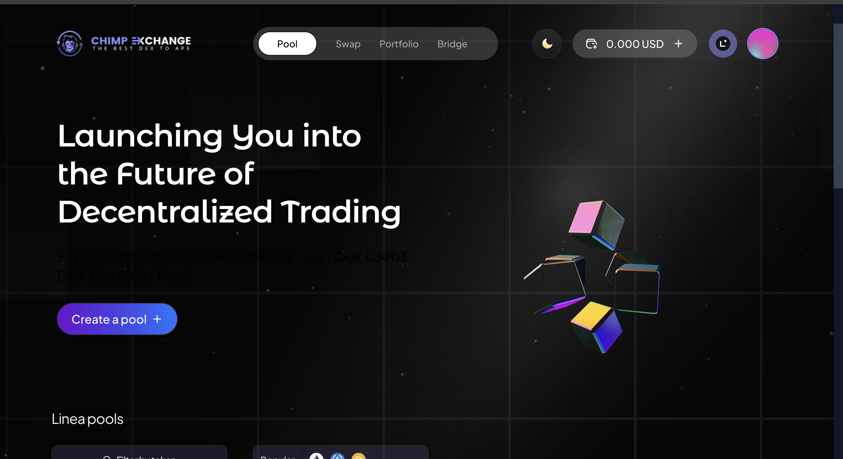 Chimp Exchange - Linea